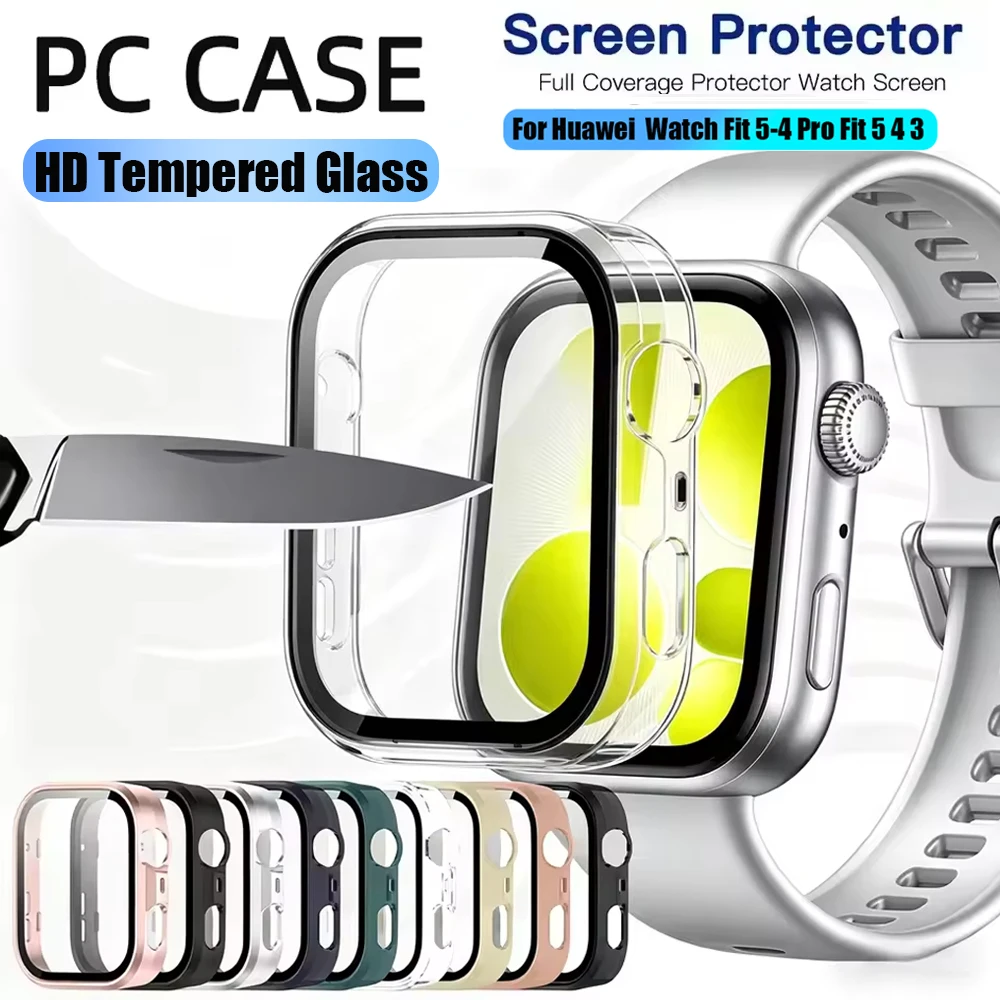 Premium Tempered Glass Screen Protector with Hard Bumper