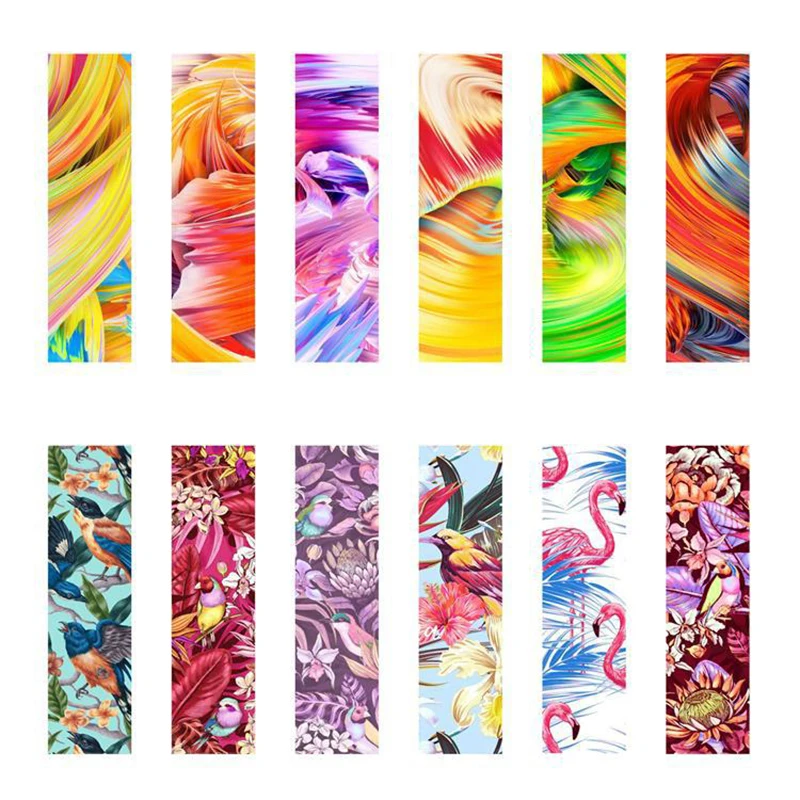 

50pcs Stickers Sensory Strips Calm Textured Fidget Sticker Toys Relief Stress Anti Tactile Pressure Bookmarks Phone Adhesive