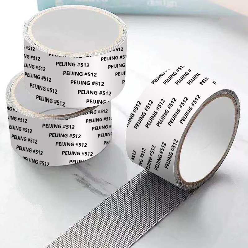 Window Screen Repair Tape Self Adhesive Fiberglass Mesh Tape Net Door Fix Patch Anti Insect Mosquito Mesh Broken Holes Repairing window screen repair tape