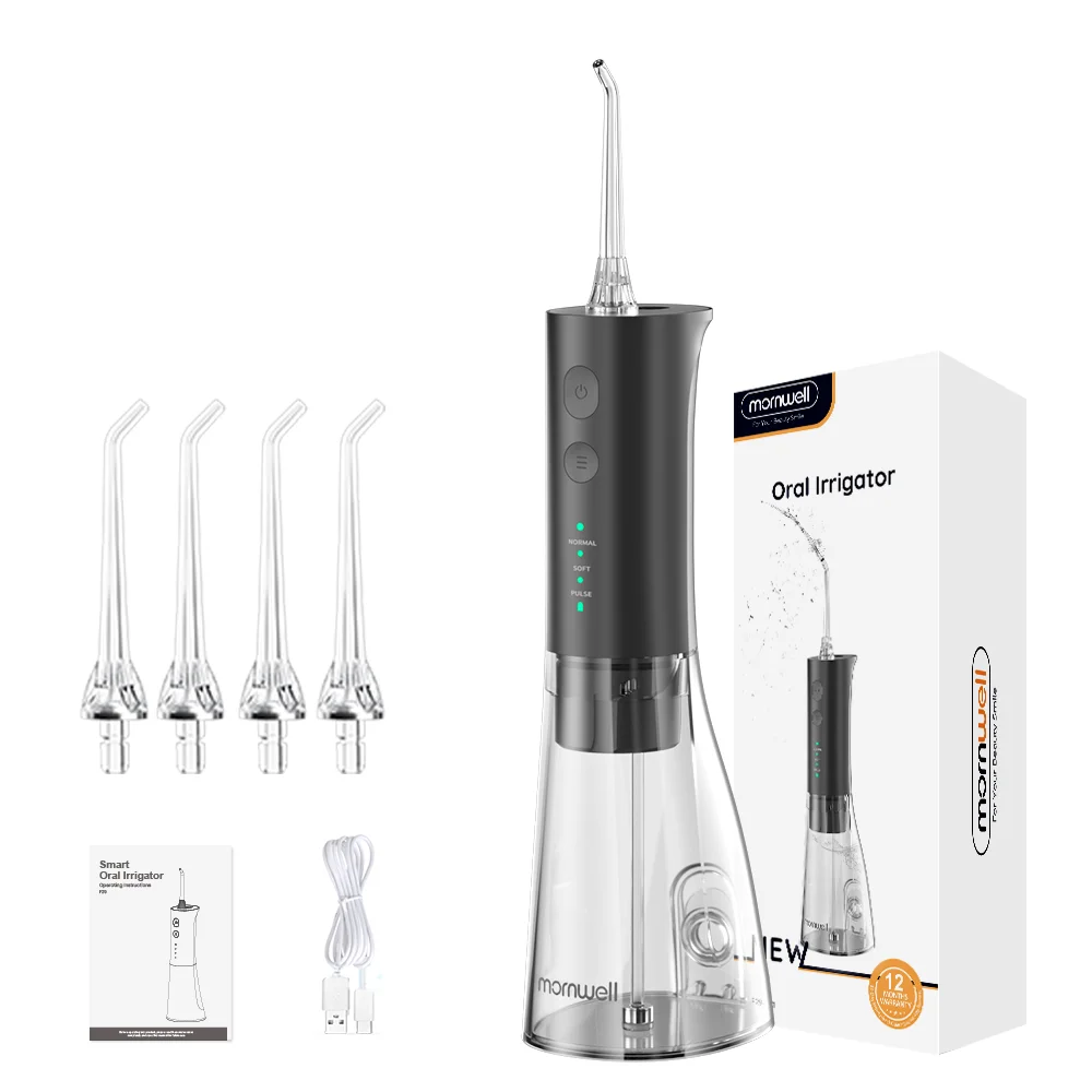 thumbnail image 1 of Dental Flosser F29 Old Verson for Teeth Cleaning-3 Modes Oral Irrigator 300ML Braces Flossers, Rechargeable IPX7 Waterproof, 1 of 4
