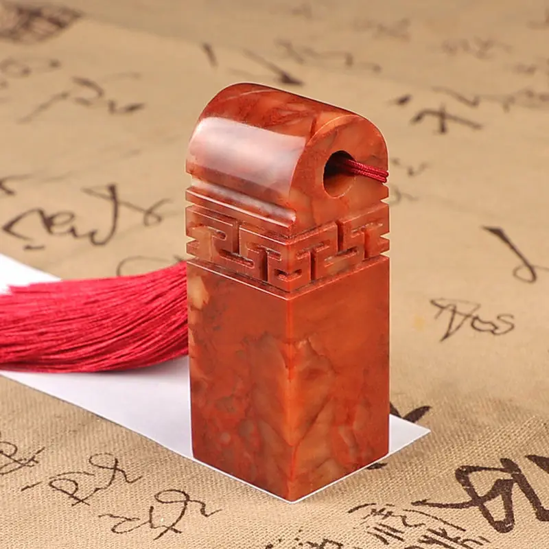 

Custom Stone Name Stamp Chinese Name Calligraphy Painting Personal Stamp Portable Artist Seal Exquisite Office Clear Stamps