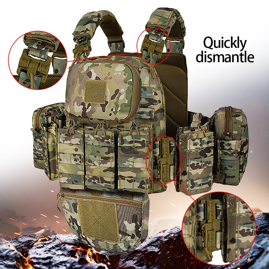 Multifunctional MOLLE Outdoor Hunting Vest Equipment