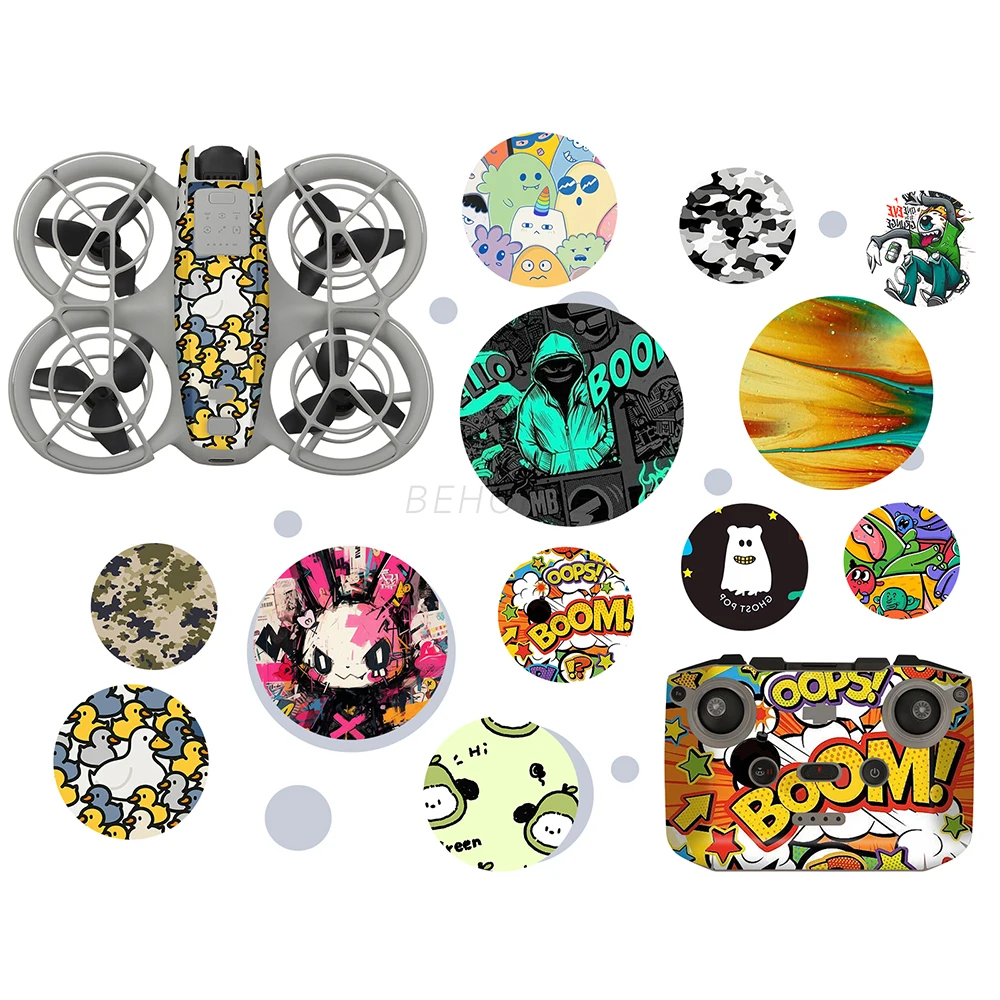 Drone and Controller Sticker Kit For DJI NEO drone accessories