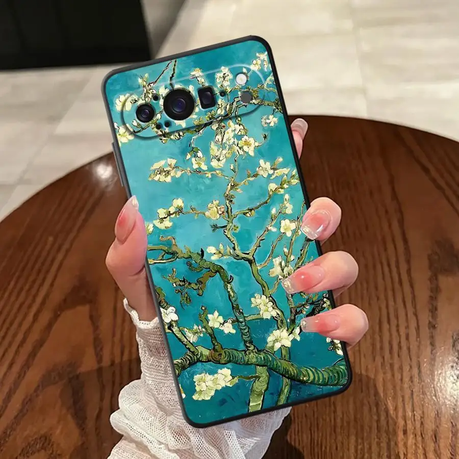 Van Gogh Art-Inspired Soft Phone Case