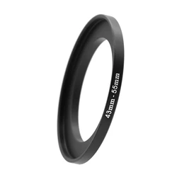 43mm to 46 49 52 55 58 62 67 72 77 82mm Lens Filter Adapter Step Up Ring Universal for All lenses with 43mm filter thread