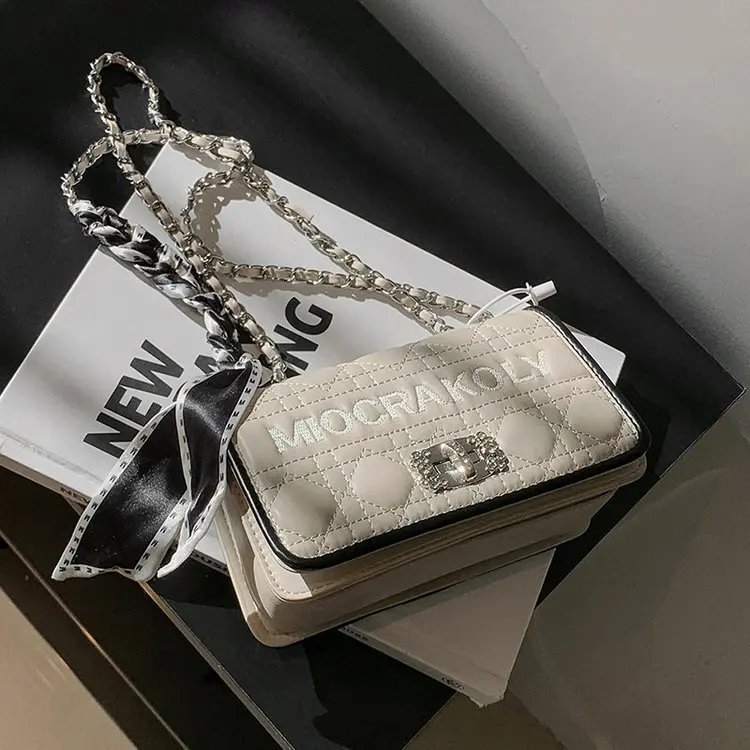 

2023 New Lingge One Shoulder Women Bag Small and Elegant, Luxury and Luxury French Chain Bags Designer Purses Anime Accessories