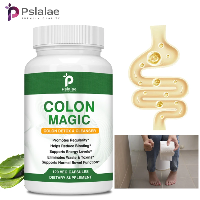 

Colon Detox & Cleanser - Natural Colon Cleanse for Intestinal Bloating and Rapid Digestive Cleanse