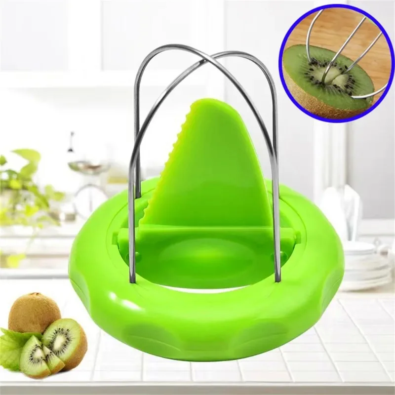 Kiwi Peeler and Slicer Tool - Easy-to-Use Fruit Peeling and Cutting Gadget for Effortless Kiwi Preparation - Kitchen Essential