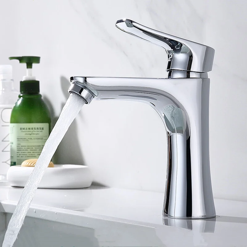 Single Handle Basin Tap Bathroom Basin Faucet Sink Faucet Stainless ...