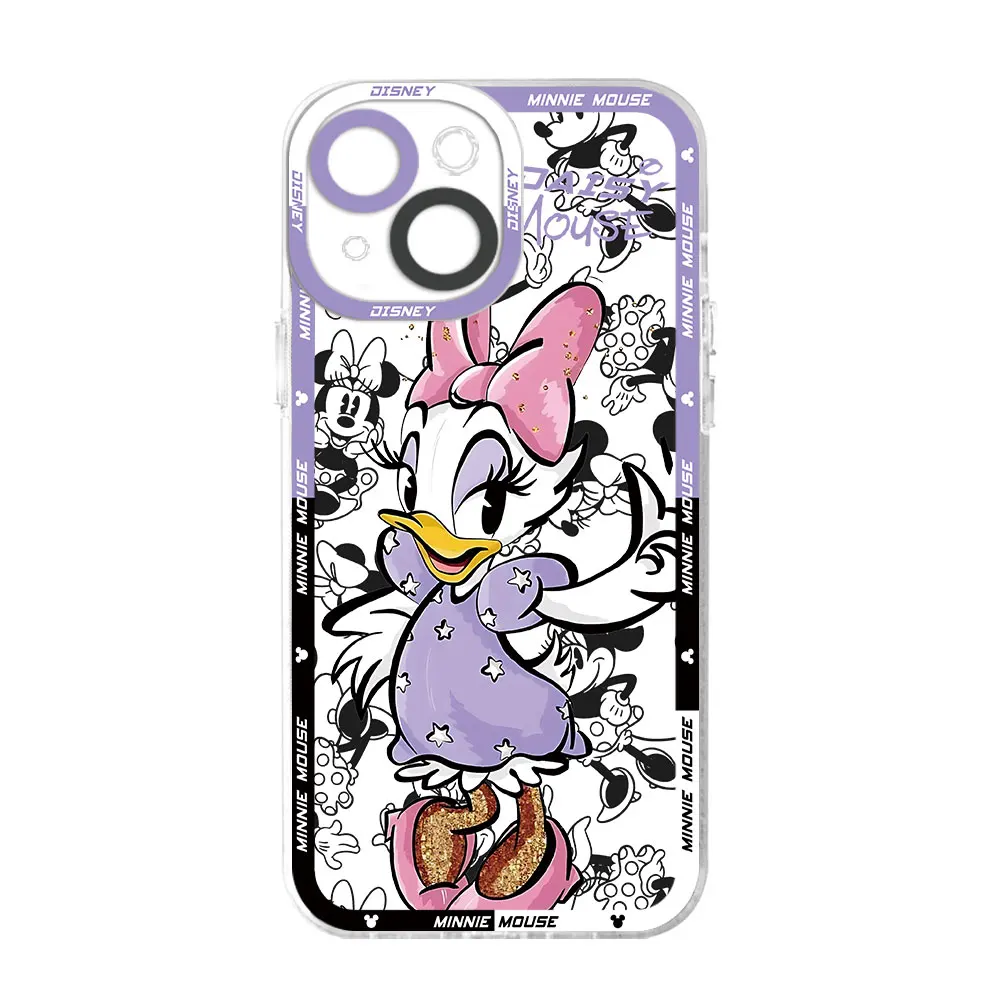 thumbnail image 1 of Disney Mickey Minnie Mouse Case for Apple iPhone 8 12 Mini 13 Pro Max 11 15 Plus 7 X XS SE XR 14 Pro Cover Clear Silicone, 1 of 5
