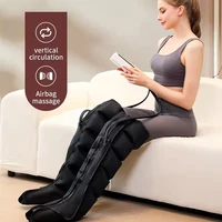 NEW Air Compression Leg Massage 6 Airbag Pneumatic Boots Used for Circulation and Leg Muscle Relaxation to Relieve Varicos Veins 2