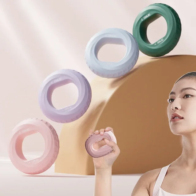 Finger Gripper Ring Silicone Hand Muscle Strengthener Ring Wrist Finger Trainer Exercise Carpal Expander Workout Fitness Device 4