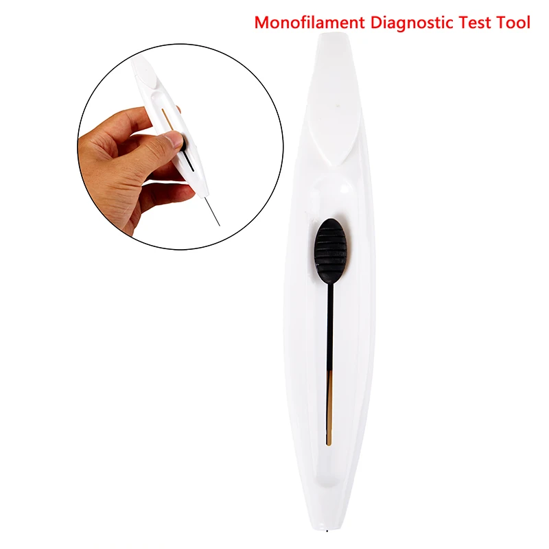 5pcs/Set Diabetic Monofilament Tester Retractable Foot Test Pen Replacement  Nylon Filament Endocrinological Diagnostic Tool - AliExpress