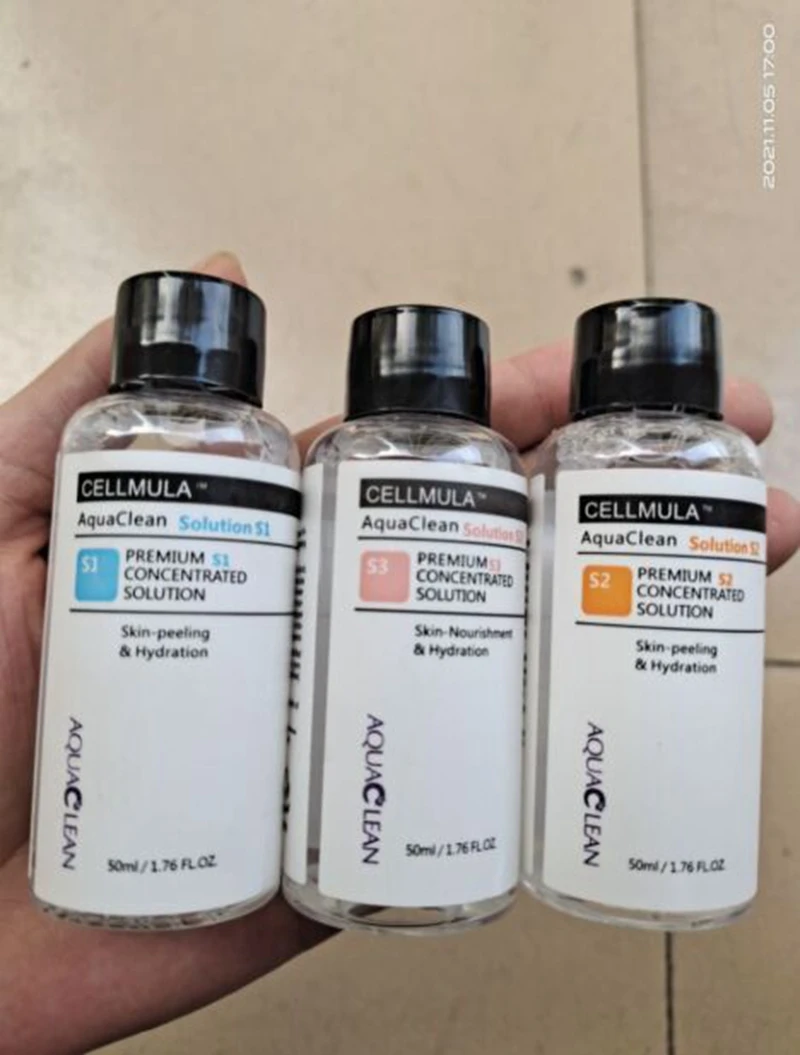 Serum Aqua Clean Peeling Facial Solution For Hydra Dermabrasion Hydro Skin Care Beauty Machine (50ml=800ml) facial serum,peeling solution