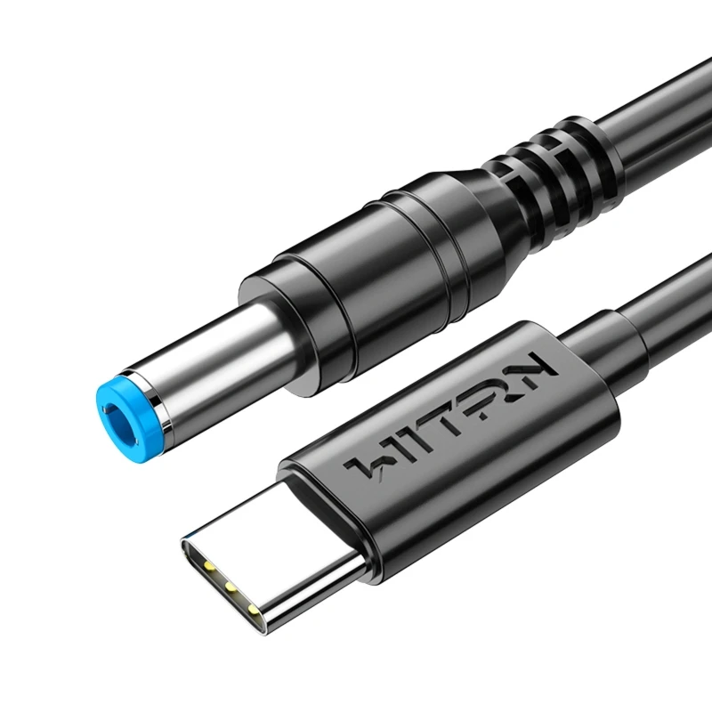 Usb c Tipo-c pd a Cabo do Conversor de 12v 5.5×2.5 mm para o Roteador 1.2 3m da Lâmpada de Mesa do Ventilador