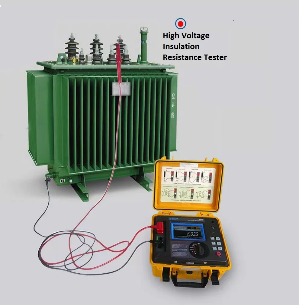 Smart ETCR3500 ETCR3500B High Voltage Insulation Resistance Tester 5KV 10KV 5T&Omega; RAMP STEP FR DAR Detect Mode Arrester