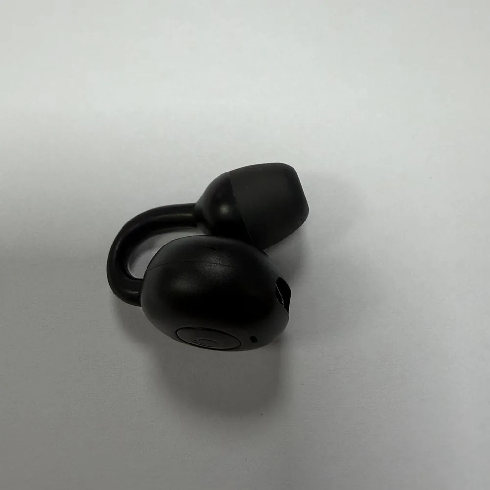 Fashionable Single Ear Clip-On Bluetooth Earphone with HD Call & Noise Reduction - Mini Waterproof Ultralight Music Headset