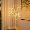 LED simulation birch tree bedroom, living room, party decoration, battery, USB dual-use, warm and romantic atmosphere· 1