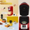 NEW Single Serve Coffee Maker, Red Single Cup Coffee Machine for K Cup & Ground Coffee, 5 to 12oz Brew Sizes in Mins for Home 3
