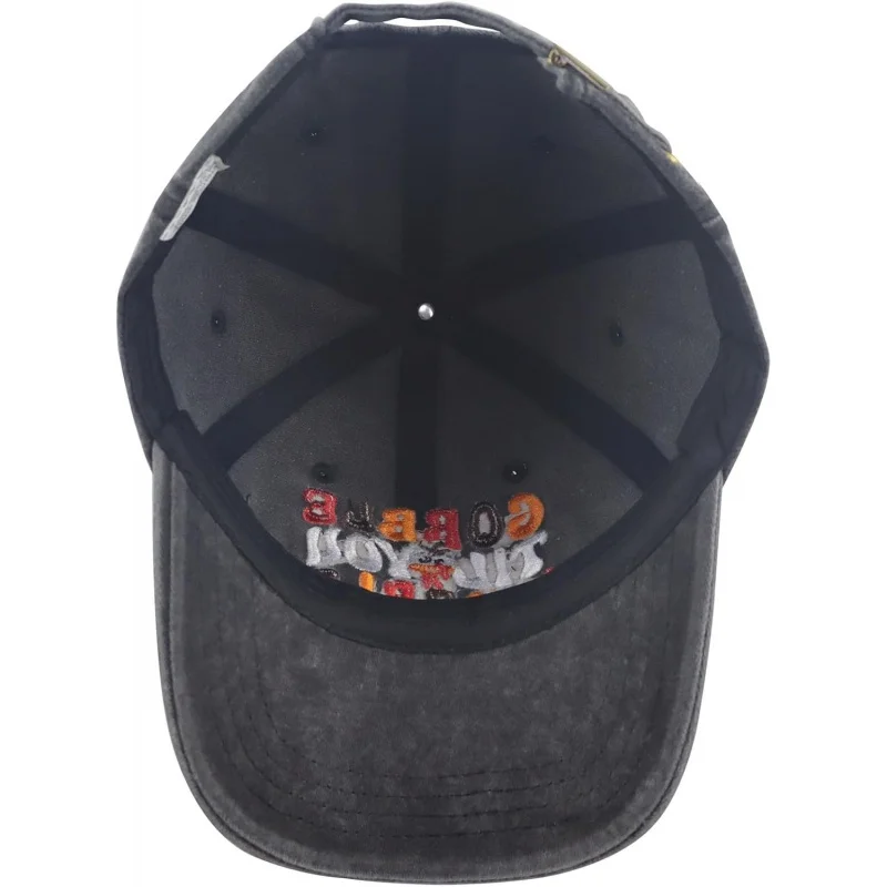 Thanksgiving Decor Hat for Women Men, Funny Adjustable Cotton 3D Embroidered Turkey Hats