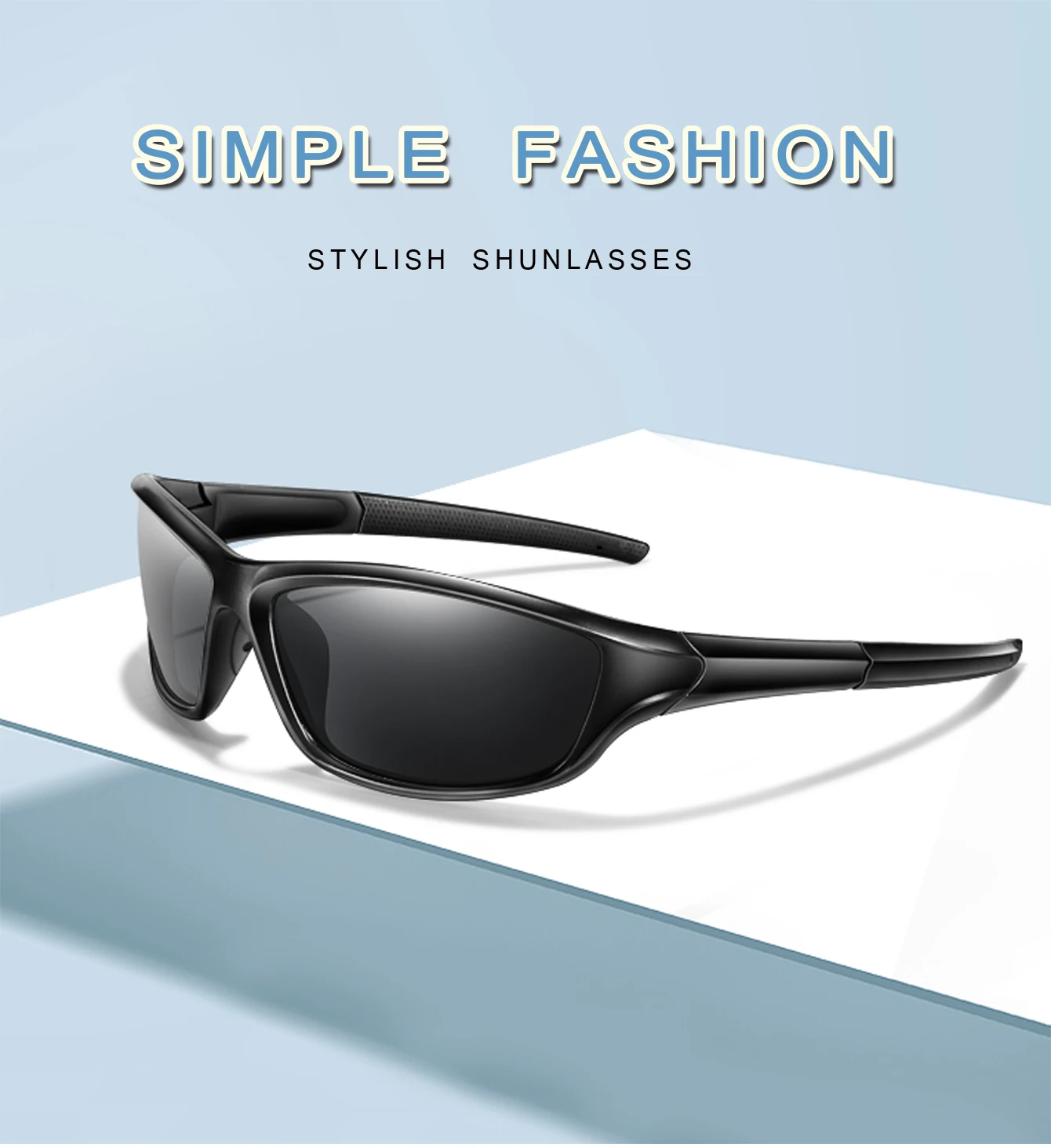 Description Picture 2 of itemPolarized Fishing Sunglasses Men And Women Sports Colorful Glasses with UV protection for Outdoor Running, Hiking, Cycling