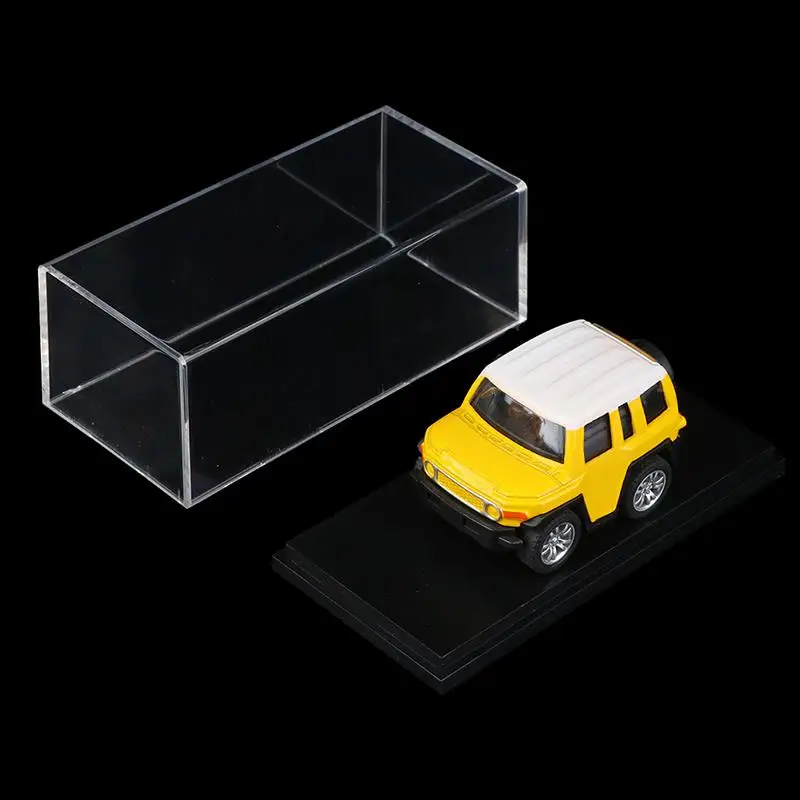1PC 143 164 Transparent Acrylic Hard Cover Case PVC Display Box For Car Model Figure