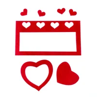 Felt Frame Newborn Baby Growth Milestone Blanket Photography Props Frame Photo Frame Accessories 5