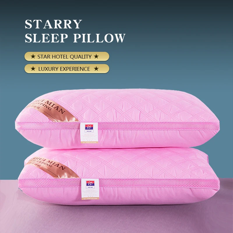 وسادة مبطنة ناعمة للفندق ، نوم مريح قطن من مادة ال...