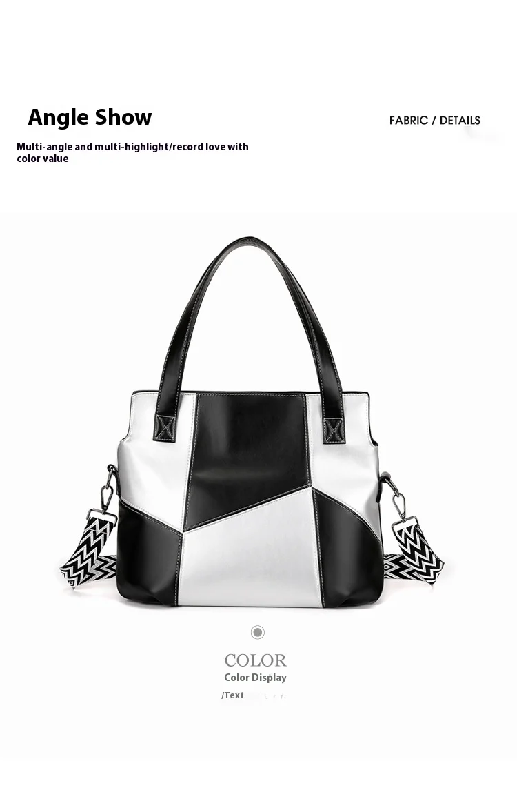 Borsa a tracolla donna elegante impermeabile e versatile_voghion.com