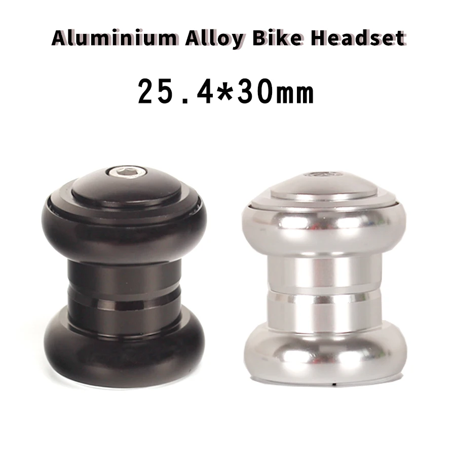 

25.4mm Bicycle Headset 25.4*30mm Racing Bike Headset Bearing Fixed Gear MTB Road Bike Aluminium Alloy Headset Bike Parts