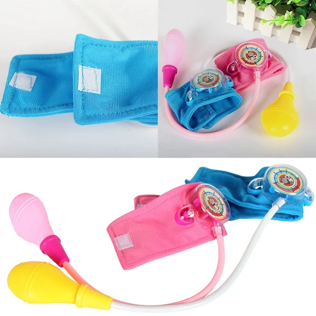 Children's Simulation Mini Family Doctor Nurse Blood Pressure Monitor Medical Boys And Girls Fun Games Role-playing Toys 5