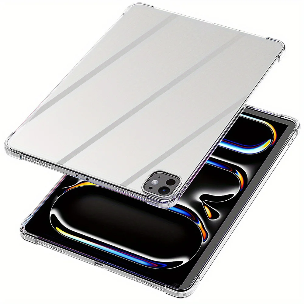 Transparente Hülle für iPad Pro 11 13 M4 M5 2025 2024 Air 11 13 2026 M3 Hülle iPad Pro 12.9 2022 2021 2020 iPad 9.7 2018 10.5 Schutzhüllen – Detail 5