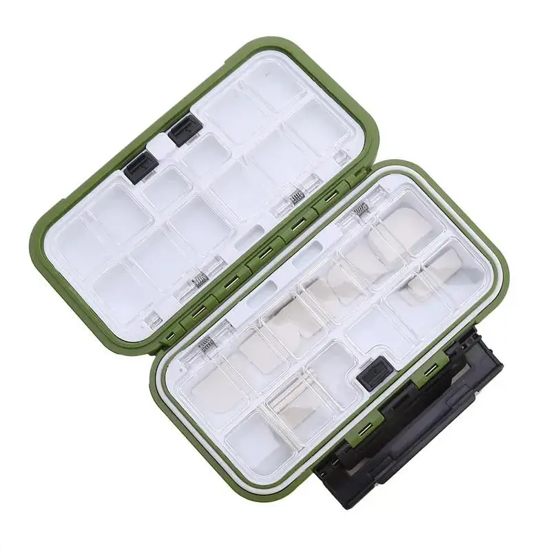 Description Picture 4 of itemNew Waterproof Fishing Tackle Box Accessories Tool Storage Fish Hook Lure Fake Bait Boxes for Carp Goods