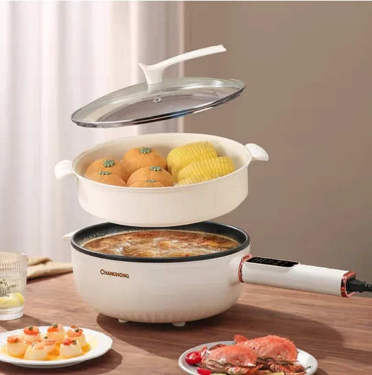 Changhong Electric Frying Pot, Electric Cooking Pot, Hot Multi functional Multi purpose Pot