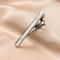 Minimalist Tie Clip For Men Tie Clip To Man Shirt Business Party Gift Box Jewelry Men's Cuff Luxury Man Fashion Cufflinks Lawyer 5