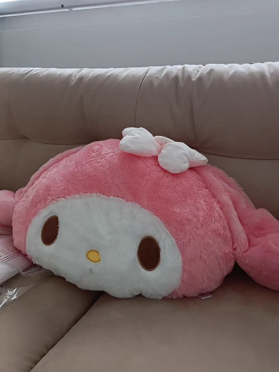 My Melody Plush Soft Toy Big Size Hug Pillow Comfortable Back Cushion Lovely Plushies Sofa Decorative Pillow Gift