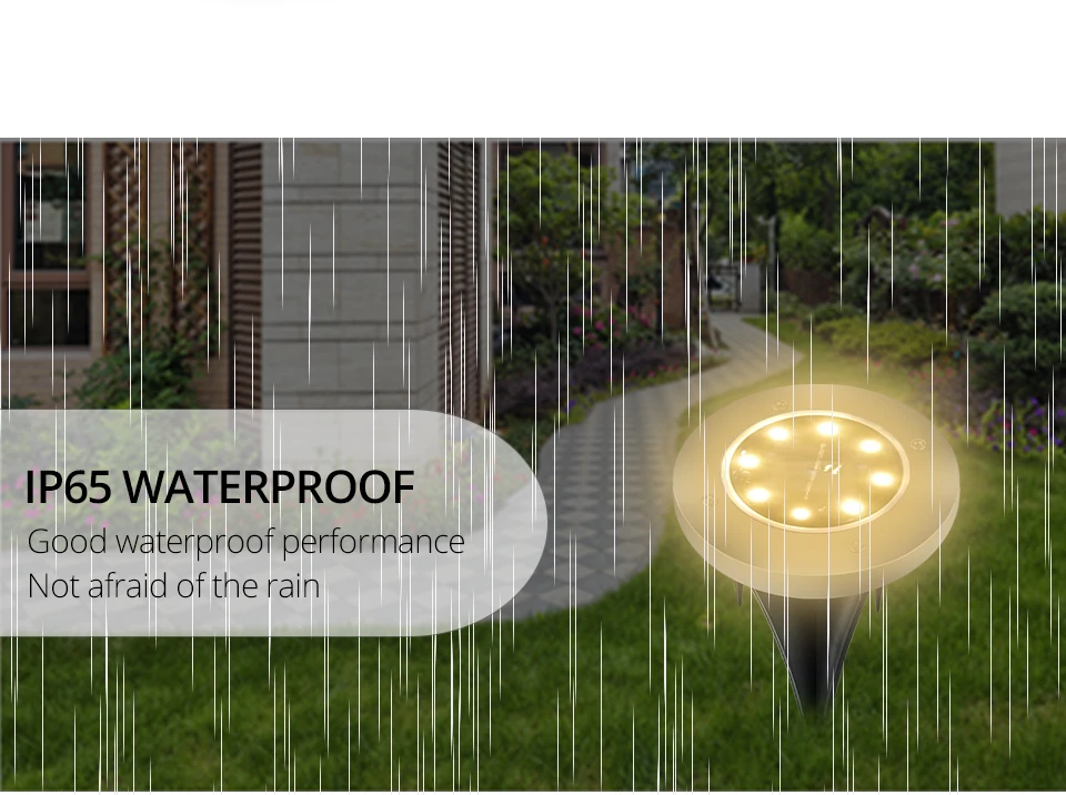 solar powered led wall light 8/20 LED Solar Light Outdoor Lawn Yard Solar Lamp Buried Solar Garden Light Waterproof PathWay Floor Under Ground Spot Lamp best solar lights