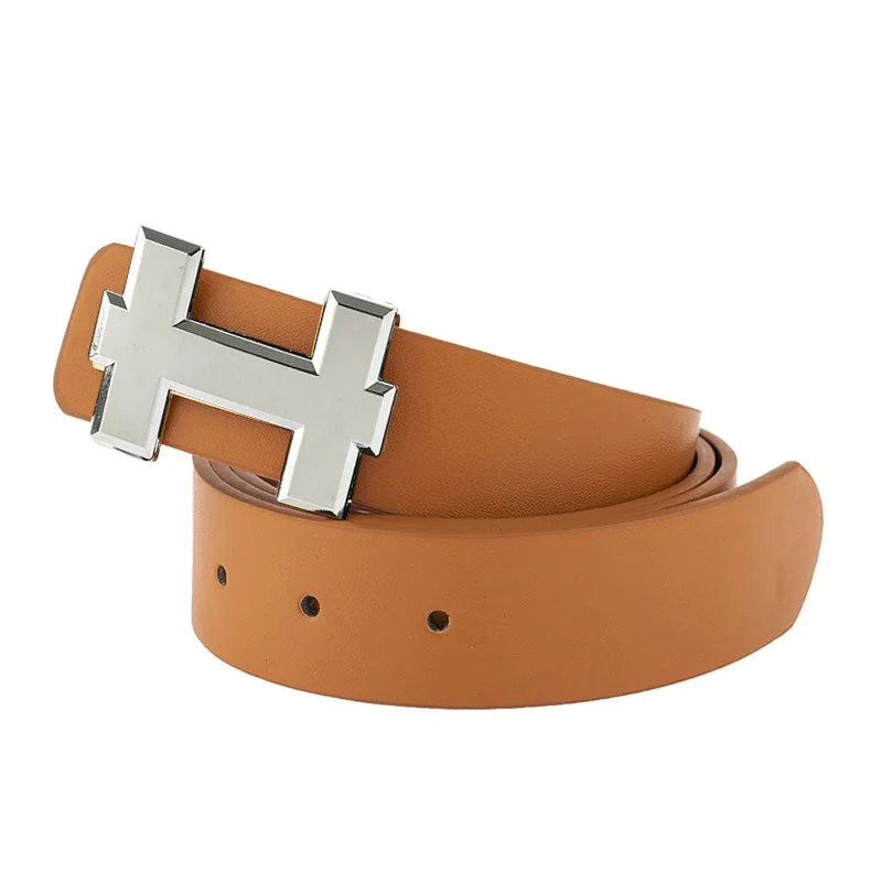 DesignBeltsCasualLeatherStrapforUnisexFashionBeltFamousBrand