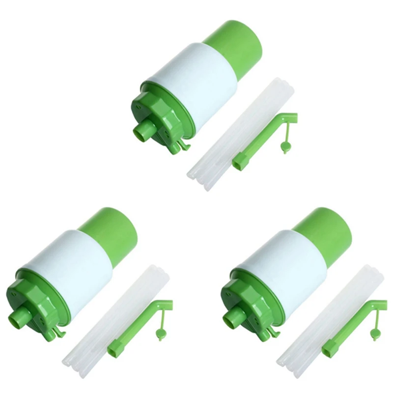 

3X Drinking Water Pump Manual Bottled Hand Press Portable Pump Dispenser