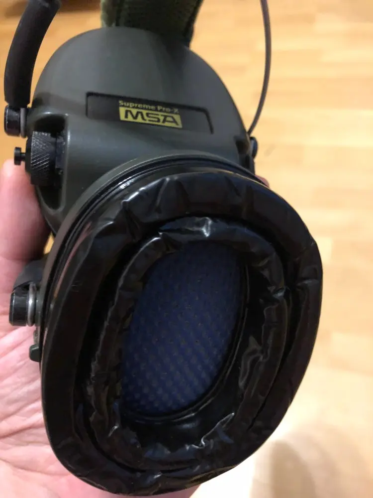 Almofadas de Orelha Gel para Msa Sordin Tático Fone Ouvido Sordin Supremo Pro x Proteção Auditiva Redução Ruído Earmuffs Eletrônicos - Image 6