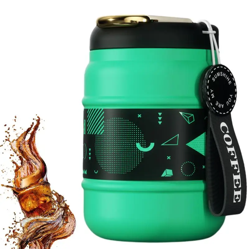 

Insulated Coffee Mug With Lid Spill Proof Vacuum Travel Mug Digital Display Thermal Cup Tea Insulated Cup Kitchen accessories