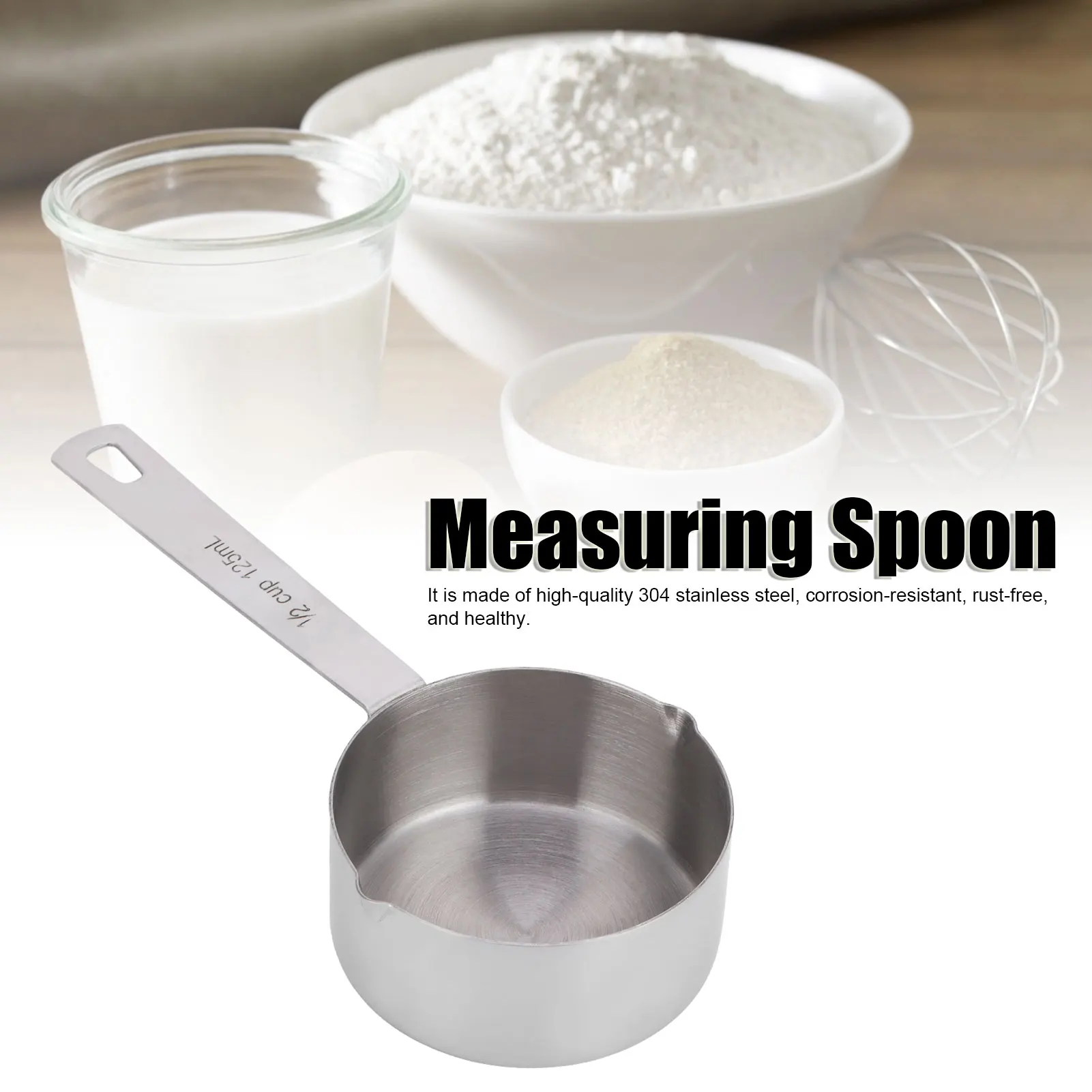 Stainless Measuring Scoop 4