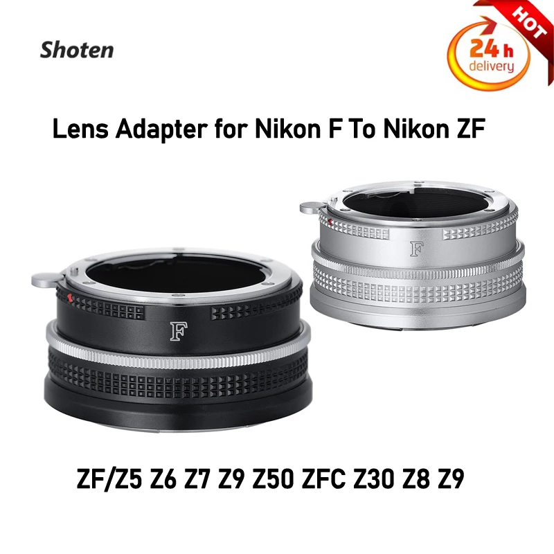 Adattatore Per Obiettivo Con Messa A Fuoco Manuale Shoten Per Attacco Obiettivo Nikon F A Anello Adattatore Per Fotocamera Nikon Zf Per Zfz5 Z6 Z7 Z9 
