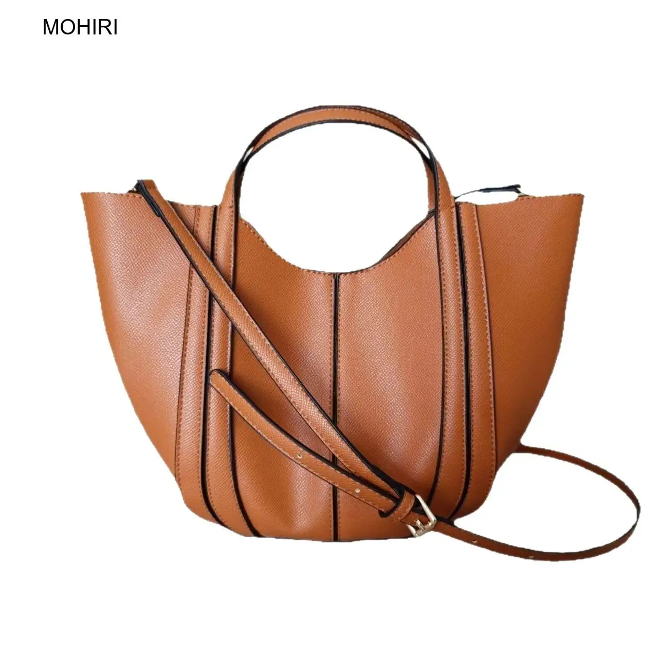 Elegante Borsa Tote in Pelle con Manico Superiore per Donne 2026, Piccola Borsa a Spalla con Tracolla Regolabile per Lavoro e Uscite Casual - immagine 4