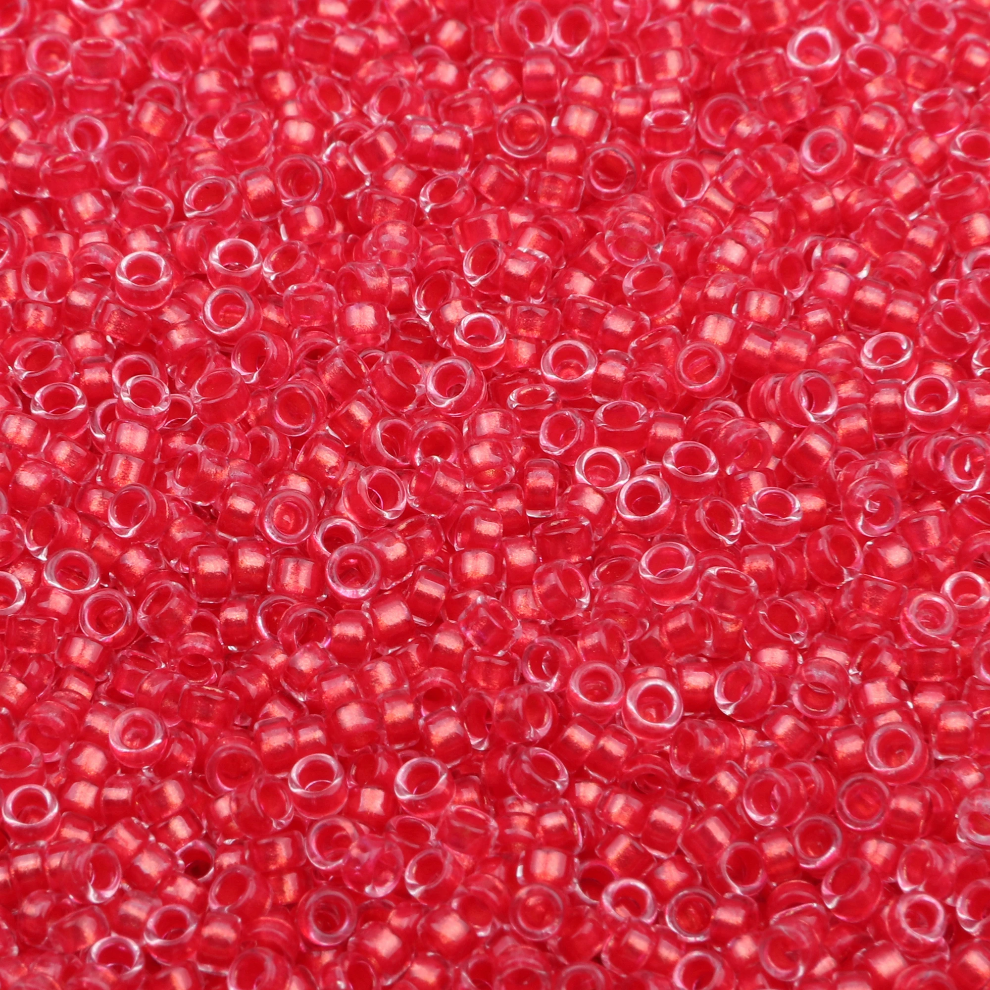 2,5 mm kleine Saatperlen, metallisch stahlfarben, kleine Saatglasperlen, hochwertig, 800 Stück, 10 g, Ohrring- und Halskettenzubehör, GSB-E – Detail 4