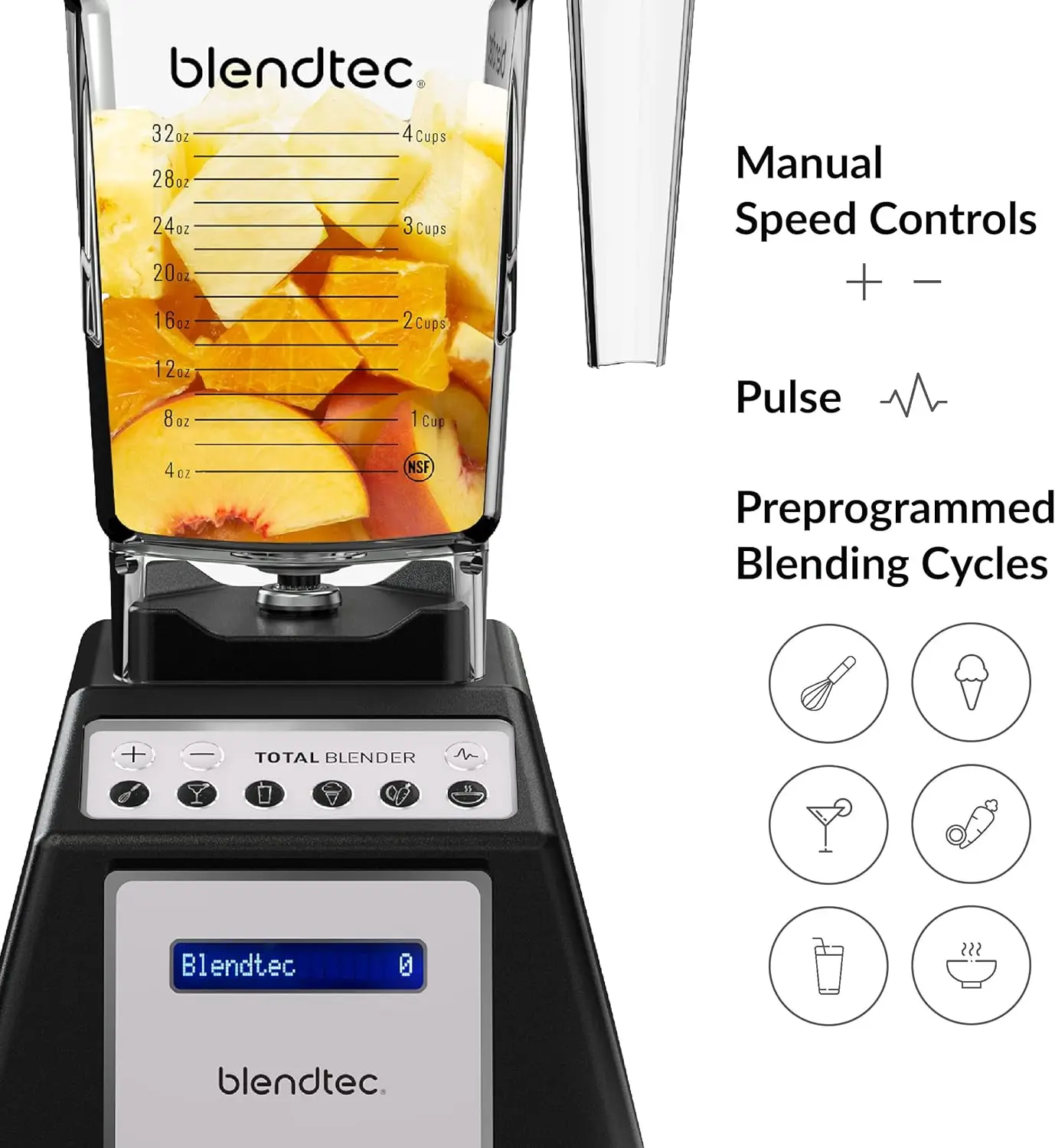 Classic - Includes  Jar (75 oz) - 10-Speed Professional-Grade  Blender - High-Power Kit 5