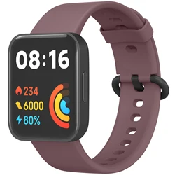 Silicone Replacement Strap for Smartwatches - Premium Watchband Bracelet Accessory (Smoky purple)