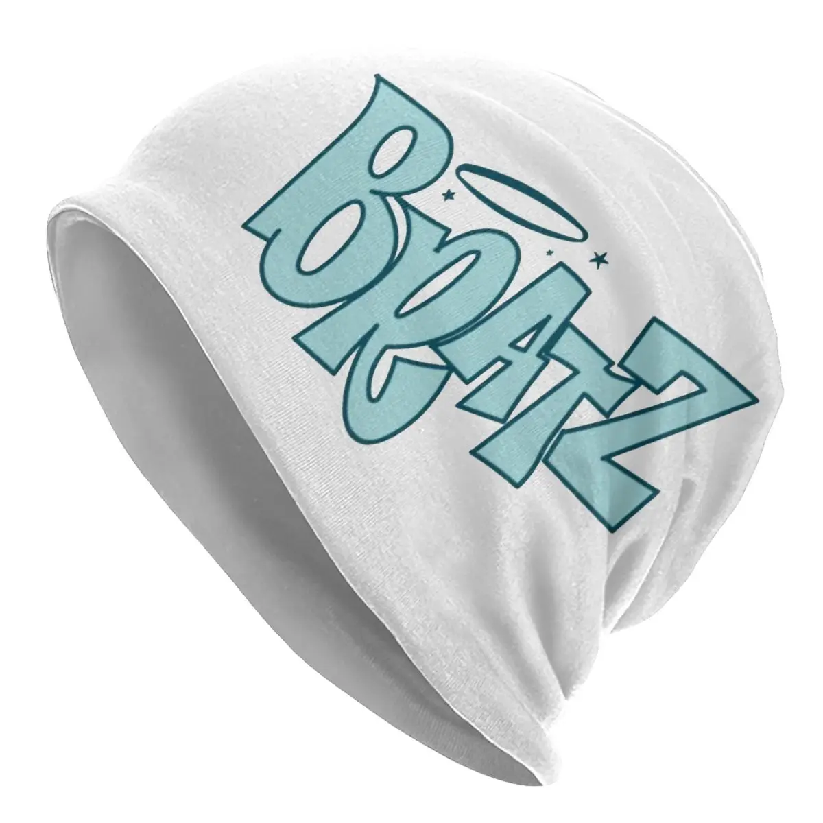 Blue Bratz Logo Y2K Harajuku Anni '90 Hip Hop Skullies Berretti Cappelli Bratz Hip Hop Unisex Outdoor Cap Warm Dual-Use Bonnet Hat