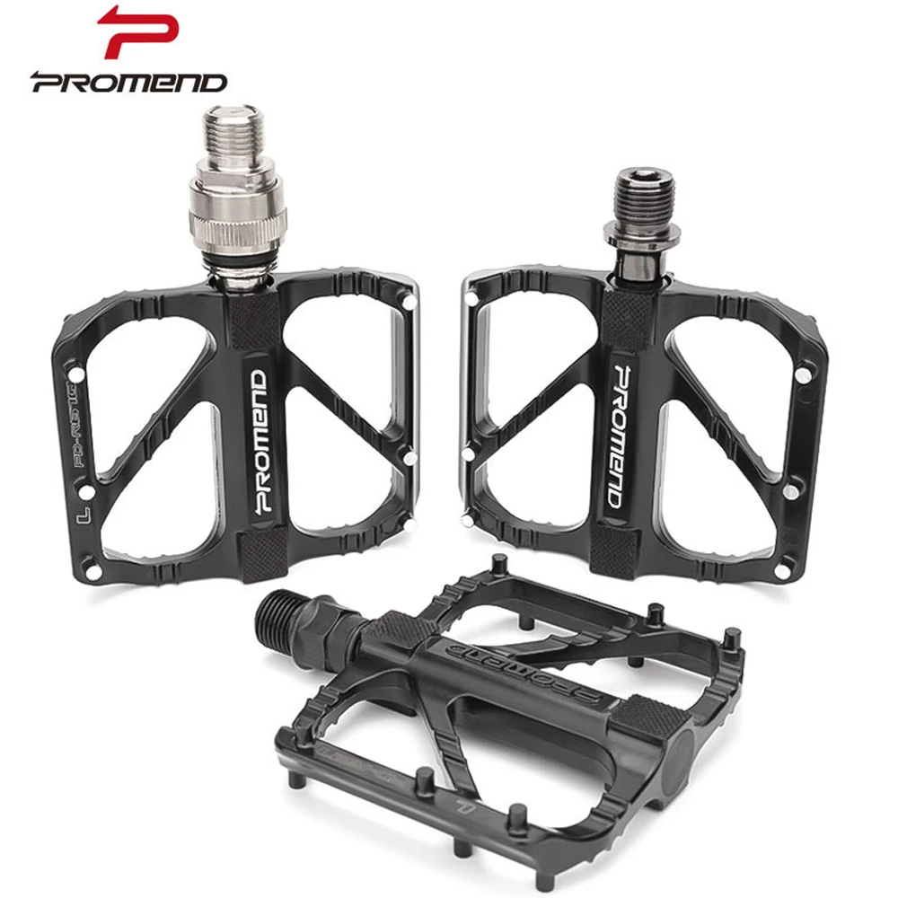 

PROMEND Three Palin Bearing Quick Release Ultralight Aluminum Alloy Non-slip Cycle Pedal Footboard For Road Bike Accessories