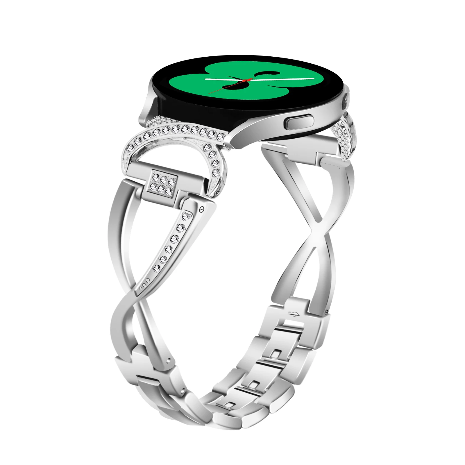 

Ремешок 20 мм для Samsung Galaxy Watch 5 4 44 мм 40 мм, браслет из нержавеющей стали для наручных часов 5 Pro 45 мм/Watch 4 Classic